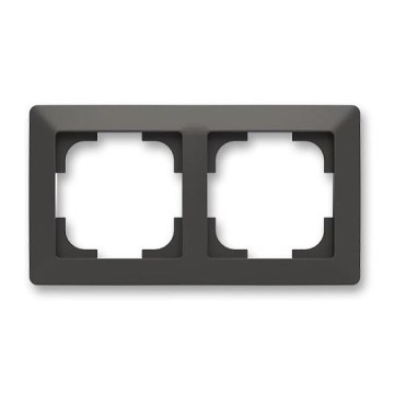 ABB 3901T-A00020 237 - Ramă dublă ZONI negru mat