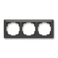 ABB 3901T-A00030 137 - Ramă triplă ZONI negru mat