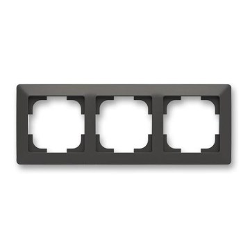 ABB 3901T-A00030 137 - Ramă triplă ZONI negru mat