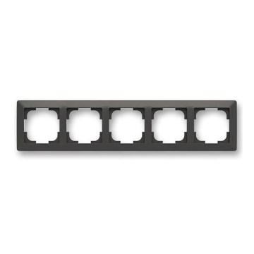 ABB 3901T-A00050 137 - Ramă pentru 5 module ZONI negru mat