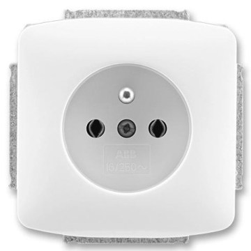 ABB 5518A-A2349 B - Priză de uz casnic fără ramă TANGO 250V albă