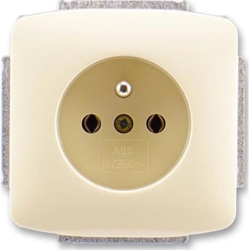 ABB 5518A-A2349 C - Priză casnică fără ramă TANGO 250V fildeș