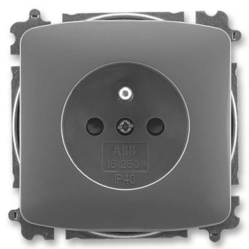 ABB 6619A-A06357 S2 - Priză de perete fără ramă TANGO 250V gri închis