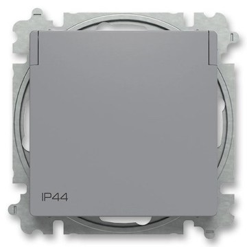 ABB 6619T-A06995 241 - Priză casnică fără ramă ZONI 250V IP44 gri