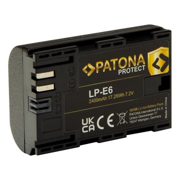 Acumulator Canon LP-E6 2400mAh Li-Ion Protect PATONA