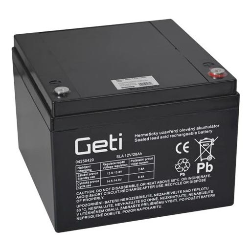 Acumulator cu plumb VRLA AGM 12V/28Ah