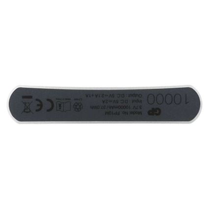 Acumulator extern 10 000 mAh/3,7 V timp de încarăcare 8 ore