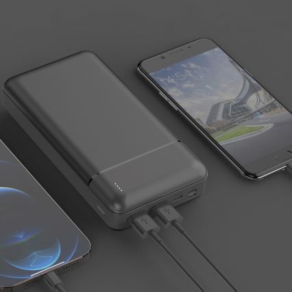 Acumulator extern 30000 mAh 3,7V negru