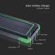 Acumulator extern solar Power Delivery 10000mAh/10W/5V negru