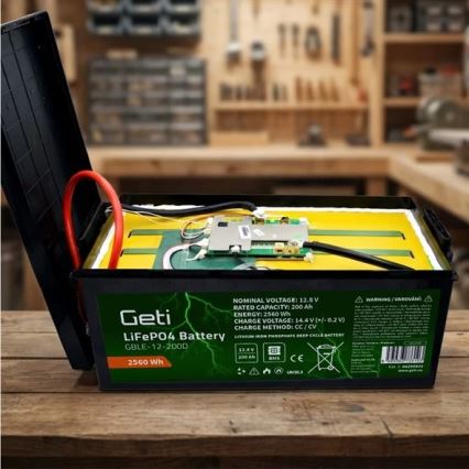 Acumulator LiFePO4 12,8 V / 200 Ah