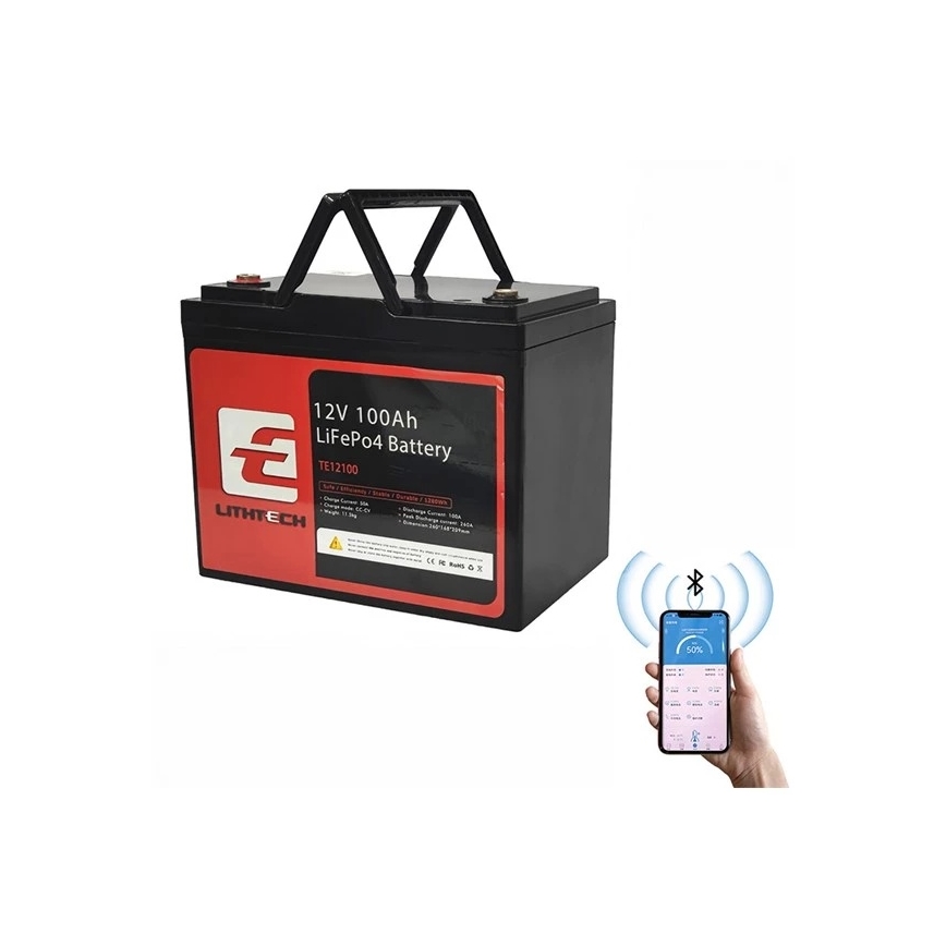 Acumulator LiFePO4 12,8V/100Ah