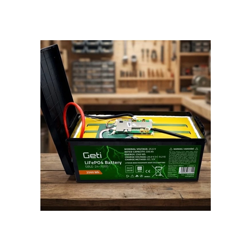 Acumulator LiFePO4 25,6V/100Ah