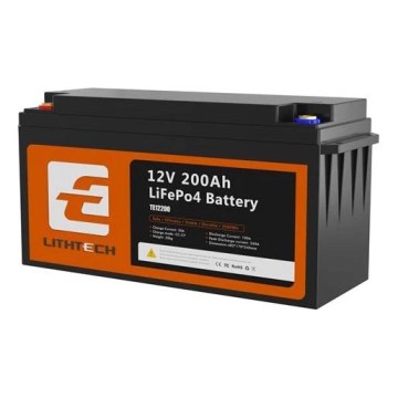 Acumulator LiFePO4 pentru sisteme solare 12,8V/200Ah IP66
