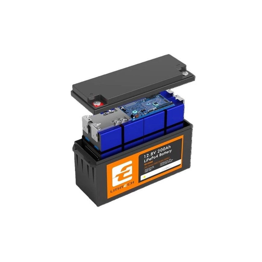 Acumulator LiFePO4 pentru sisteme solare 12,8V/200Ah IP66