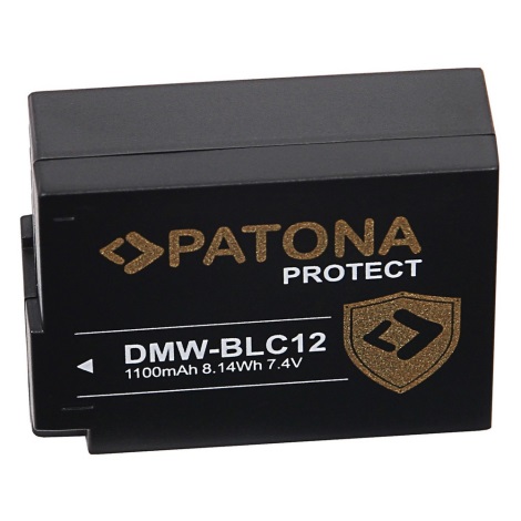 Acumulator Panasonic DMW-BLC12 E 1100mAh Li-Ion Protect PATONA