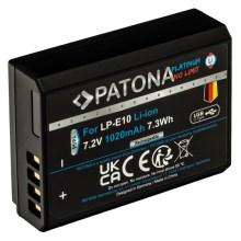 Acumulator PATONA Canon LP-E10 1020mAh Li-Ion Platinum încărcare USB-C