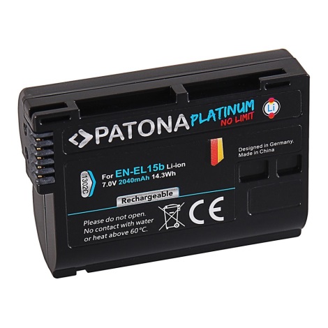 Acumulator PATONA Nikon EN-EL15B 2040mAh Li-Ion Platinum