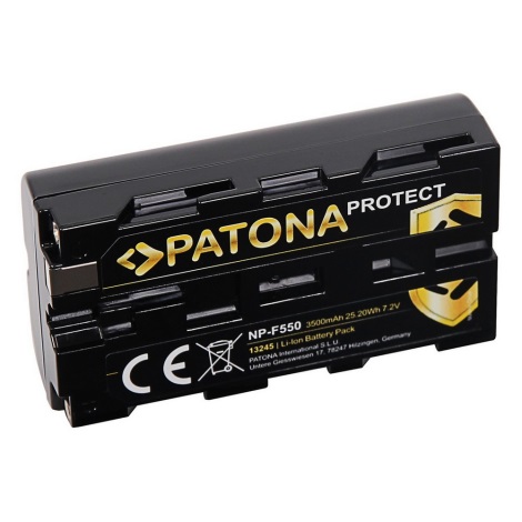 Acumulator Sony NP-F550 3500mAh Li-Ion 7,2V Protect PATONA