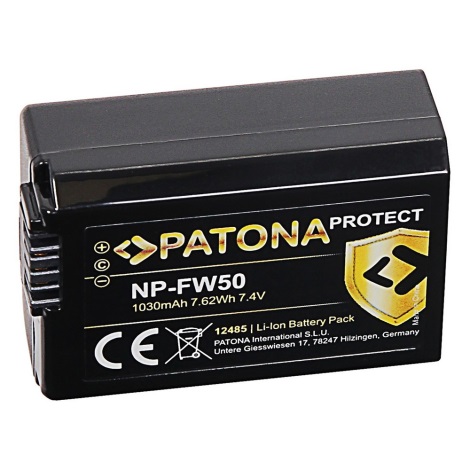 Acumulator Sony NP-FW50 1030mAh Li-Ion Protect PATONA