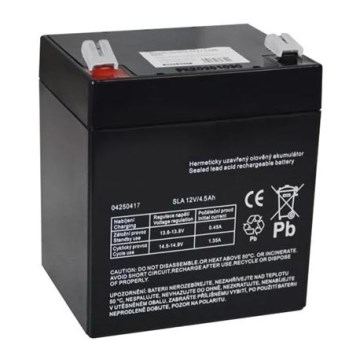 Acumulator VRLA AGM 12V/4,5Ah, plumb
