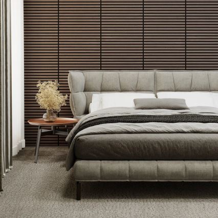 ADA Set de 4 panouri acustice DANVIKEN 60x60 cm, nuc