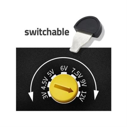 Adaptor de alimentare 3-12V 2250 mA