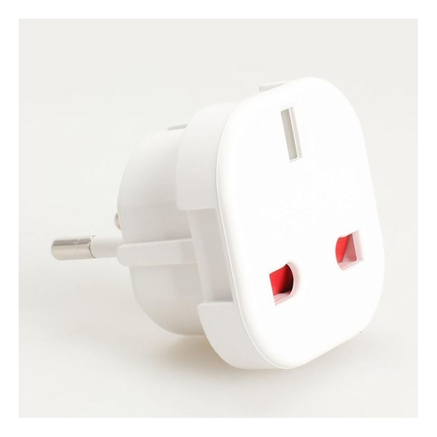 Adaptor de călătorie pentru priză UK la UE