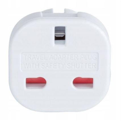 Adaptor de călătorie pentru priză UK la UE