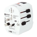 Adaptor de călătorie PRO Light USB AC45PD - World, UK+USA+AUS/CN USB A+C 45W