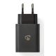 Adaptor de încărcare USB-C Power Delivery 30W/230V negru