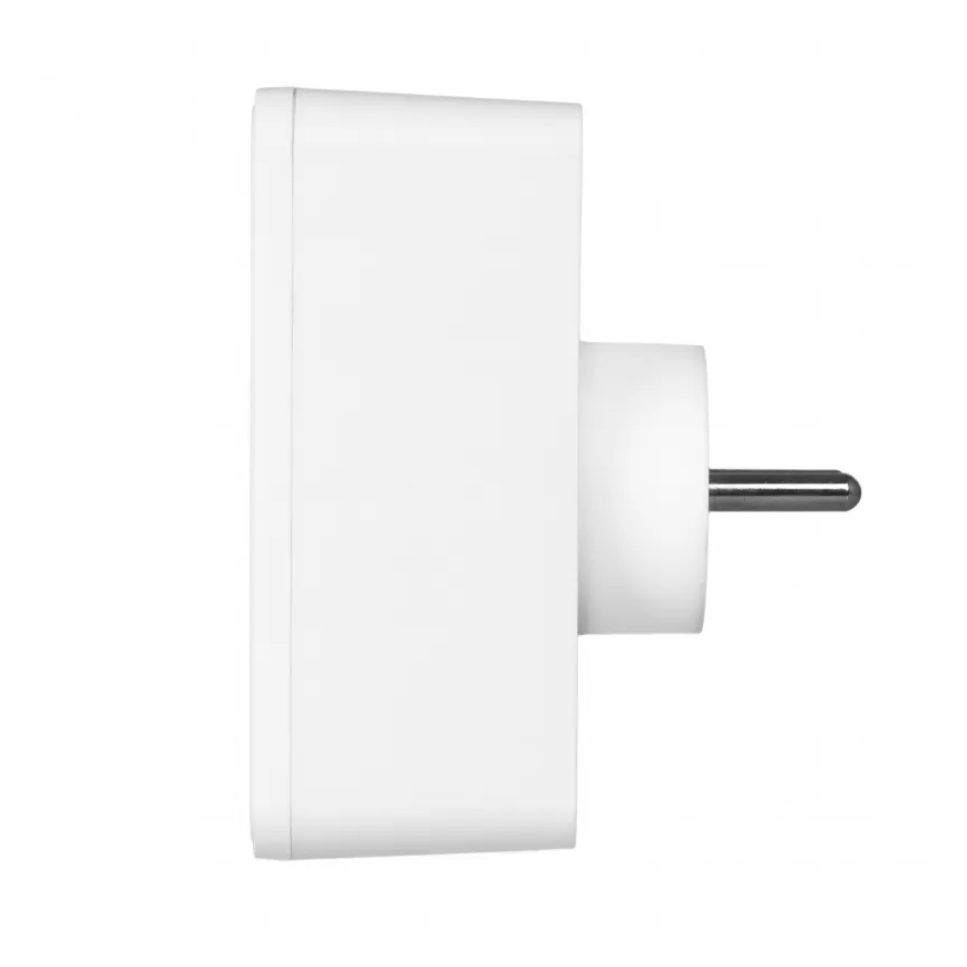 Adaptor de priză cu 2 prize + 2x USB-C + 2x USB-A