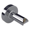 Adaptor pentru conectare încastrată a uscătoarelor electrice, 6,4x6,4 cm, argintiu