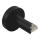 Adaptor pentru racordare ascunsă a uscătoarelor electrice în perete, 6,4 x 6,4 cm, negru
