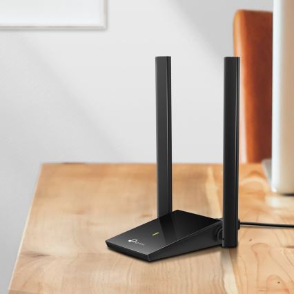 TP-Link Archer T4U Plus - adaptor USB Wi‑Fi cu antene cu câștig ridicat