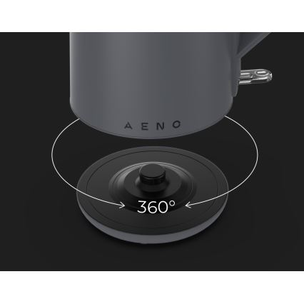 AENO - Fierbător electric 1,5 l 2200W/230V negru