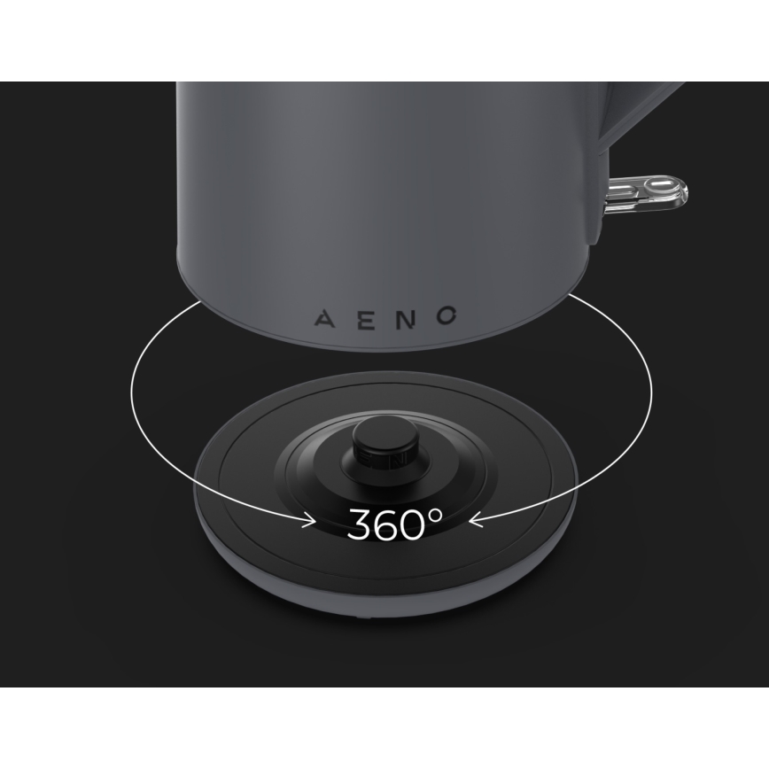 AENO - Fierbător electric 1,5 l 2200W/230V negru