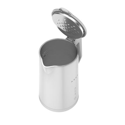 AENO - Fierbător electric inteligent cu afișaj LED 1,7 l 2200W/230V alb