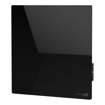 AENO - Panou electric inteligent cu infraroșu 500 W, temporizator/termostat Wi‑Fi, negru
