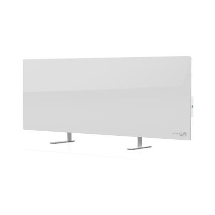 AENO - Panou infraroșu electric inteligent 700W, temporizator/termostat, IP44, Wi‑Fi, alb