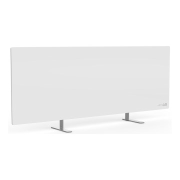 AENO - Panou infraroșu electric inteligent 700W, temporizator/termostat, IP44, Wi‑Fi, alb