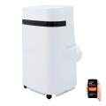 Aer condiționat mobil inteligent 1340W/230V 12000BTU Wi-Fi Tuya + telecomandă