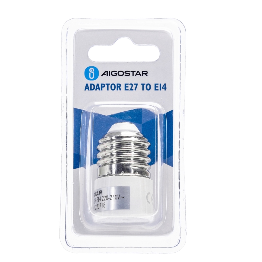 Aigostar - Adaptor E27 la soclu E14
