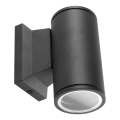 Aigostar - Aplică de exterior 1xGU10/230V IP65 neagră rotundă