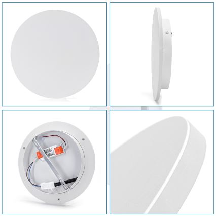 Aigostar - Aplică LED 12W, 230V, 6500K, 25 cm, albă