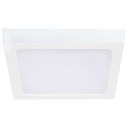 Aigostar - Aplică LED de tavan cu montaj pe suprafață LED/18W/230V 4000K 22,6x22,6 cm albă