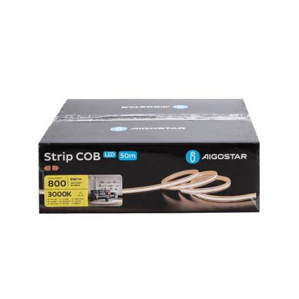 Aigostar - Bandă LED 50 m, 320W, 230V, 3000K, IP65