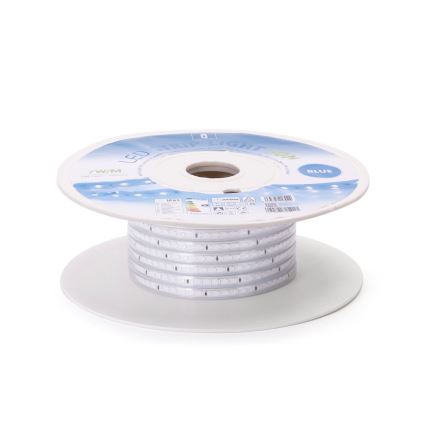Aigostar - Bandă LED 50 m, 350 W, 230 V, albastru, IP65