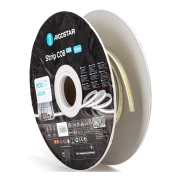 Aigostar - Bandă LED 50 m, 400 W, 230 V, 6500 K, IP65