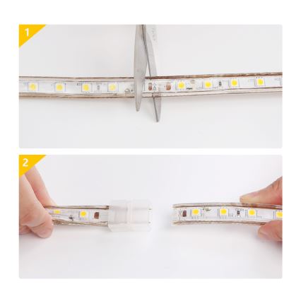 Aigostar - Bandă LED pentru exterior 50m LED/350W/230V 3000K IP65