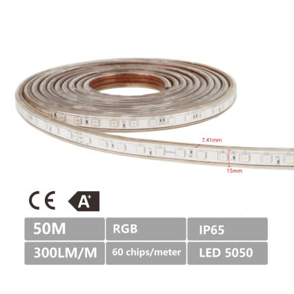 Aigostar - Bandă LED pentru exterior 50m LED/350W/230V 3000K IP65